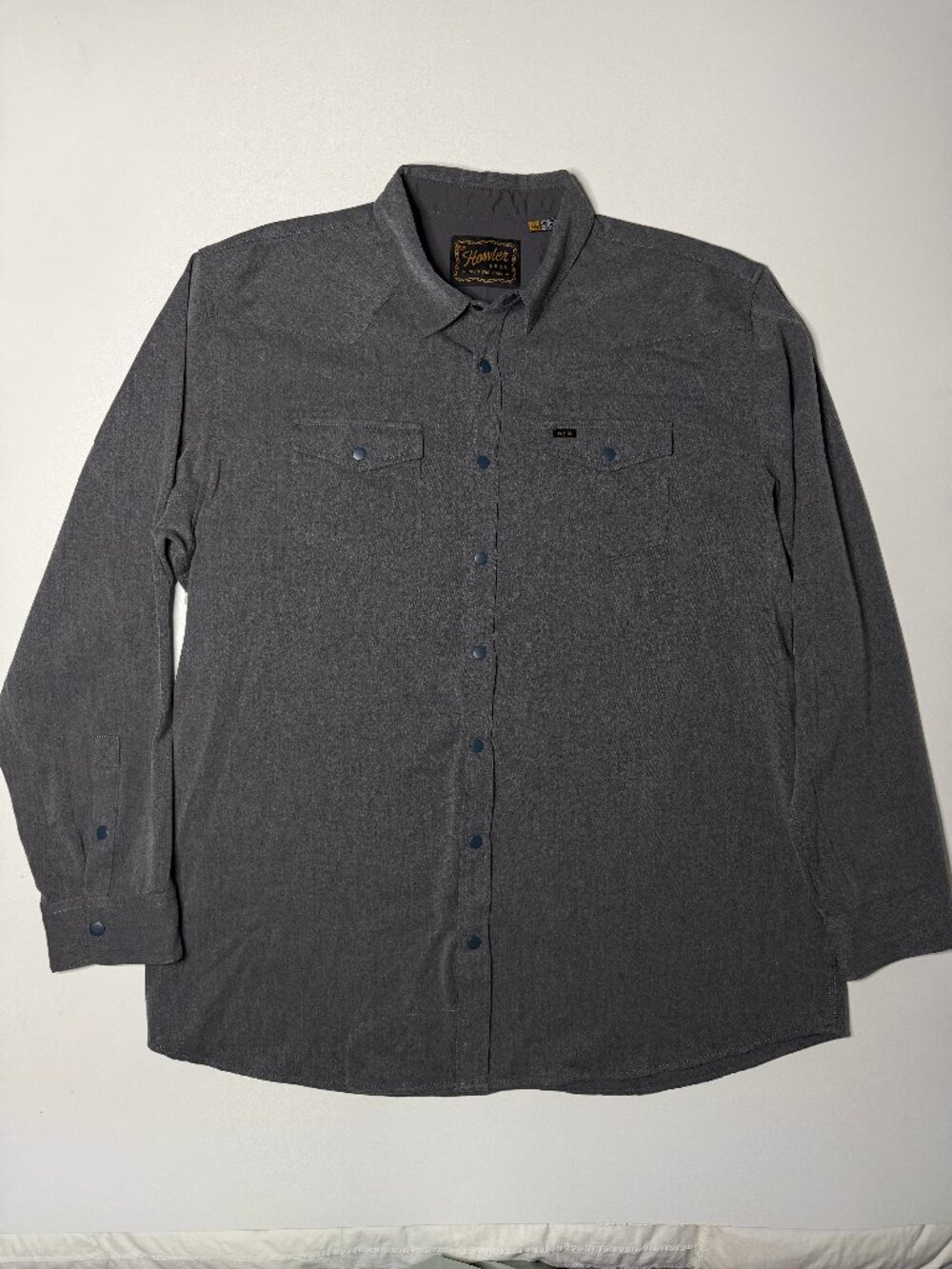 Howler Bros Stockman Stretch Snapshirt Men's XXL Western Outdoor Pearl Snap